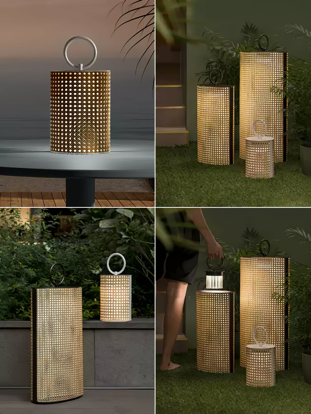 Arlette Solar Outdoor Lantern Lamp - Vakkerlight