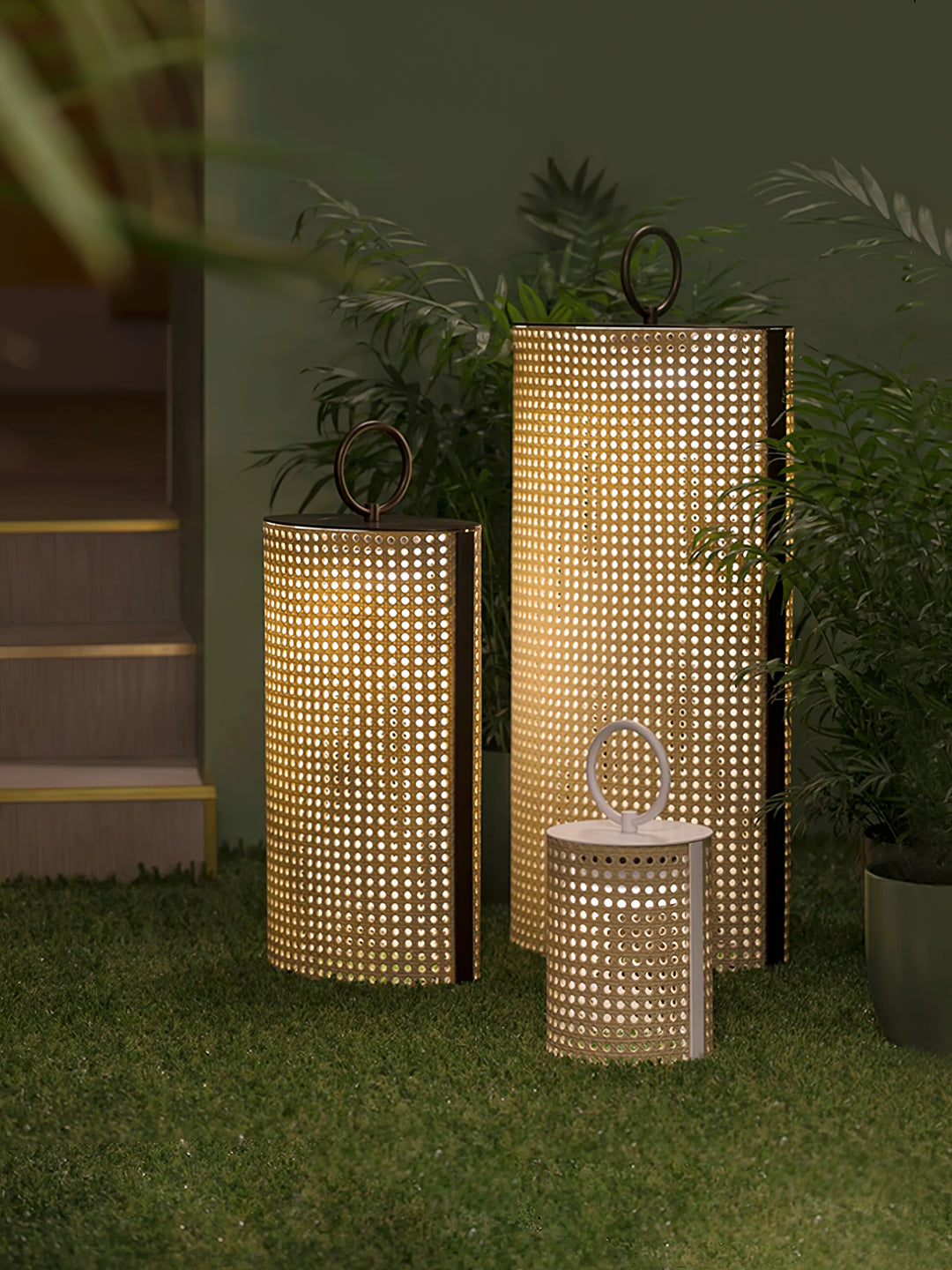 Arlette Solar Outdoor Lantern Lamp - Vakkerlight