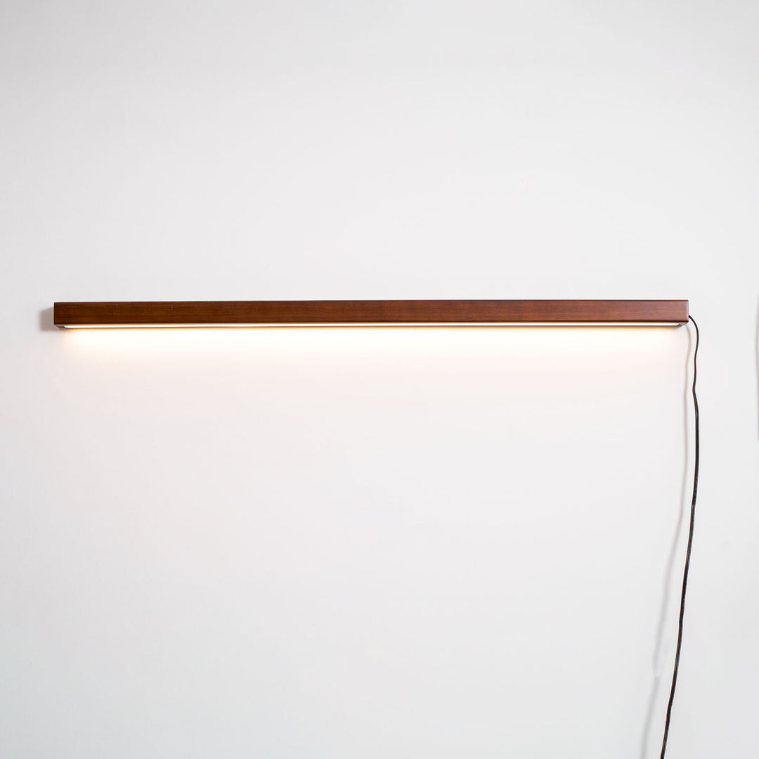 Arlo Linear Wood Plug - in Wall Light - Vakkerlight
