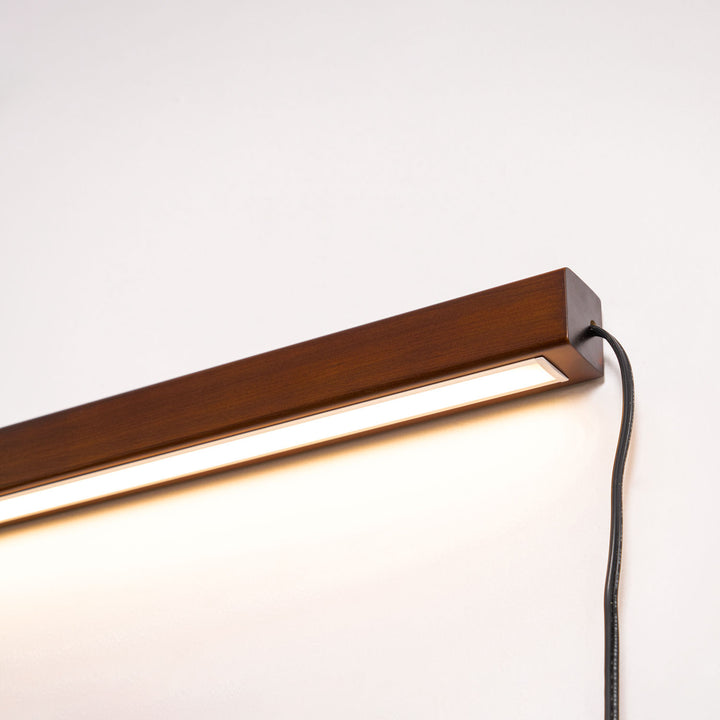 Arlo Linear Wood Plug - in Wall Light - Vakkerlight