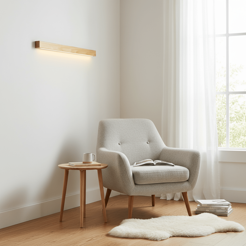 Arlo Linear Wood Wall Light - Vakkerlight