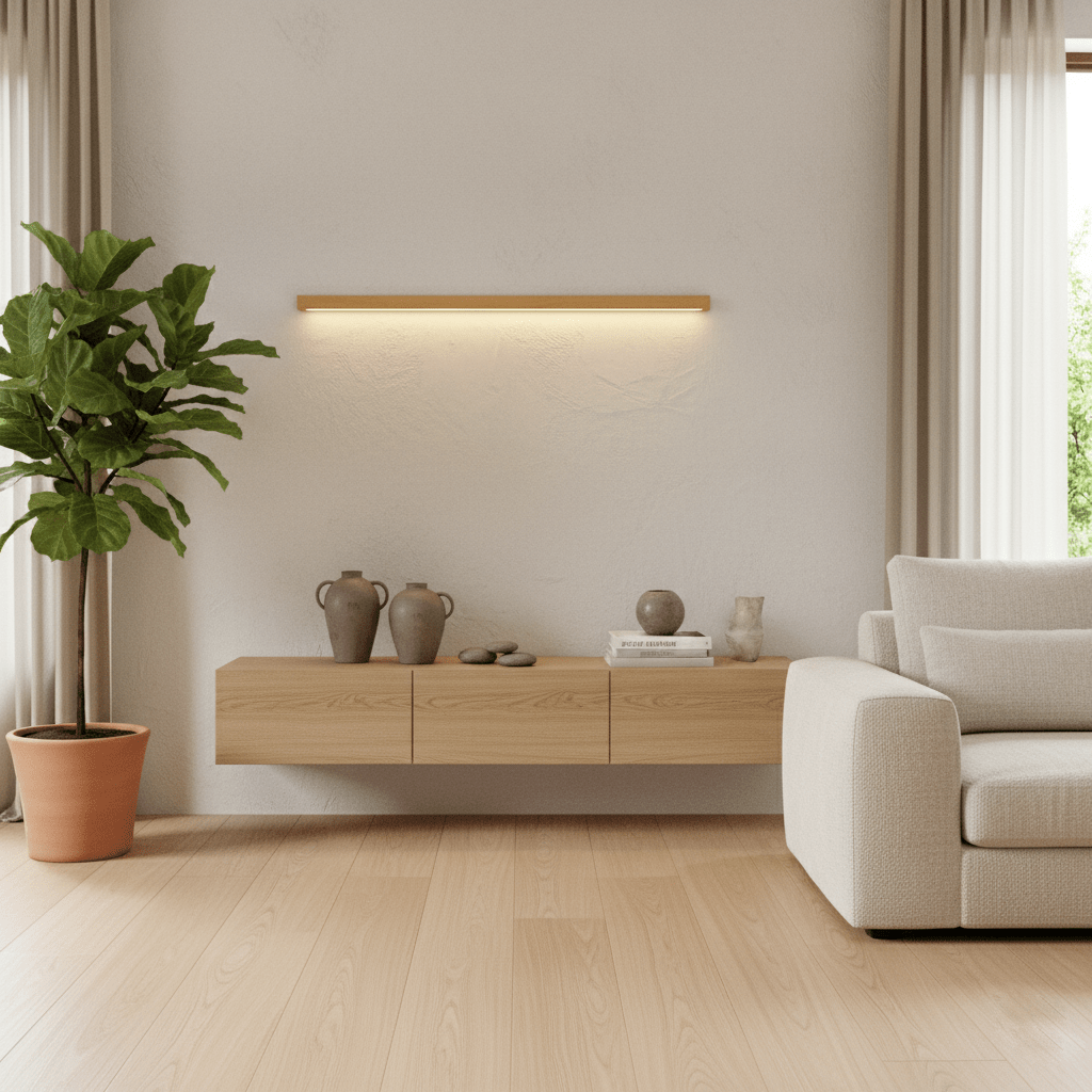 Arlo Linear Wood Wall Light - Vakkerlight
