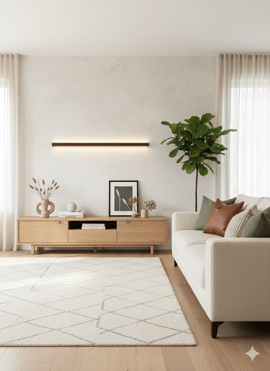 Arlo Linear Wood Wall Light - Vakkerlight