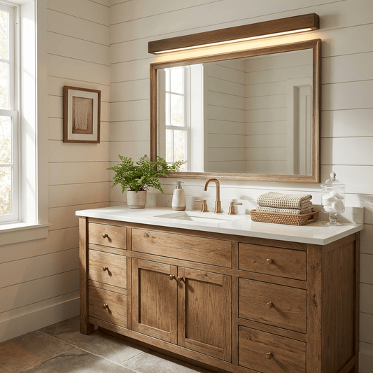 Arlo Linear Wood Wall Light - Vakkerlight