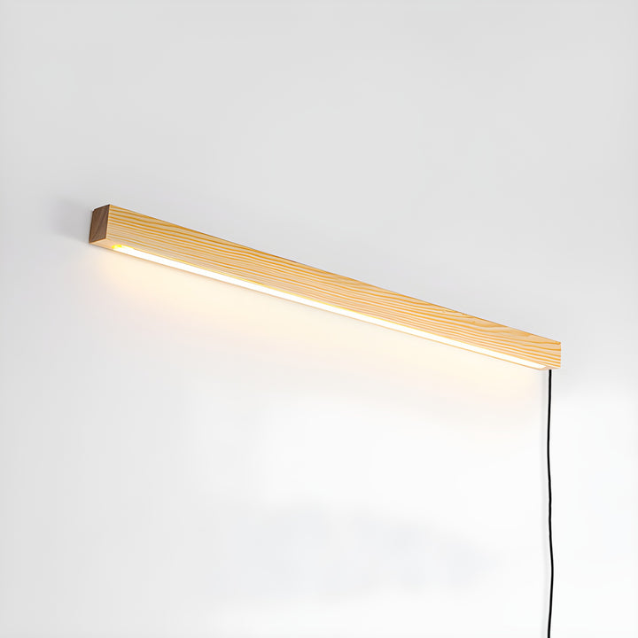 Arlo Linear Wood Plug - in Wall Light - Vakkerlight