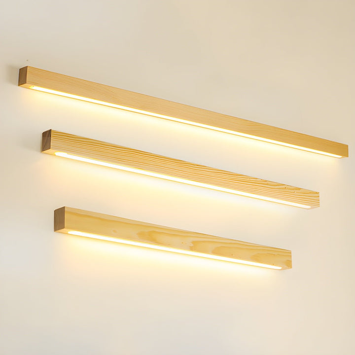 Arlo Linear Wood Wall Light - Vakkerlight