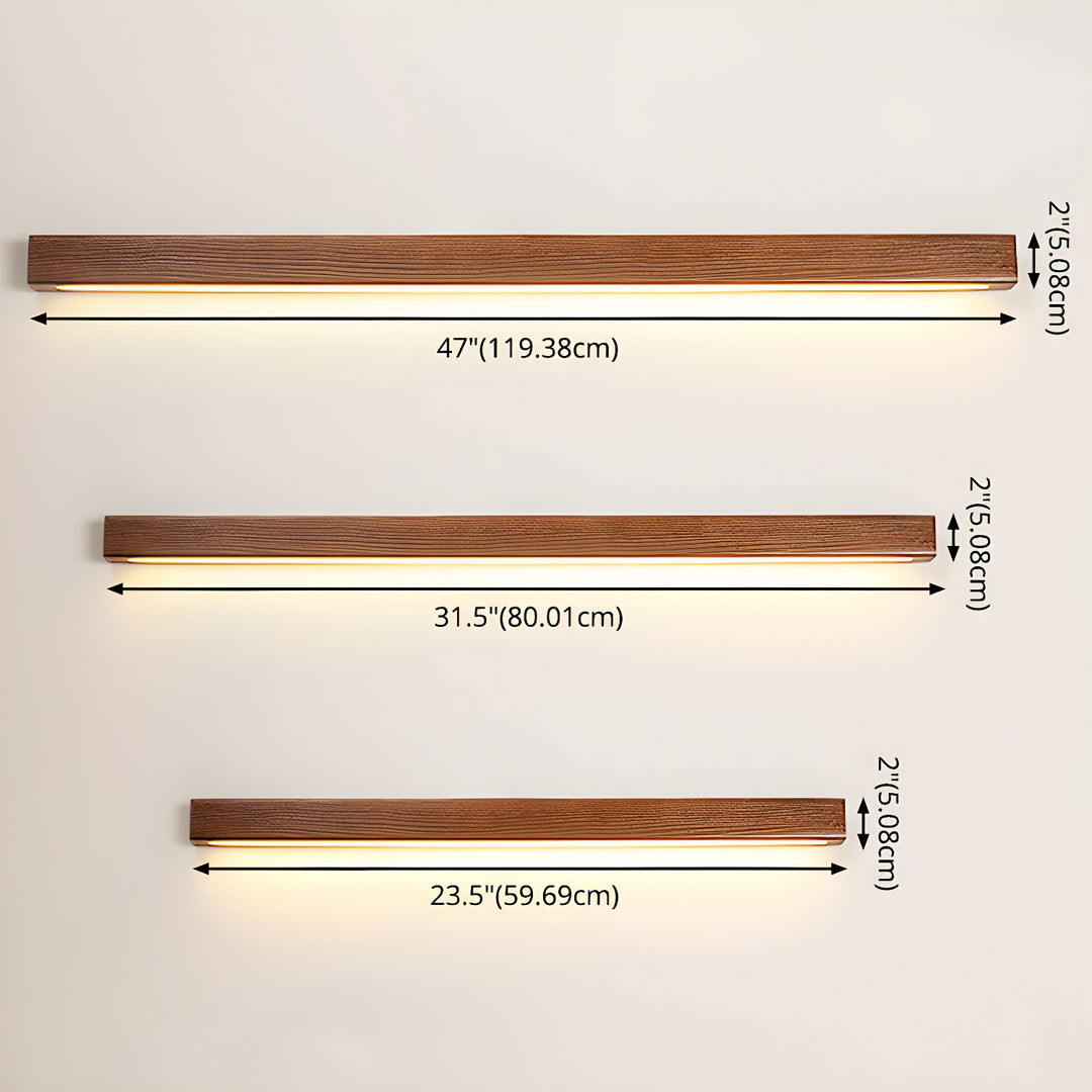 Arlo Linear Wood Wall Light