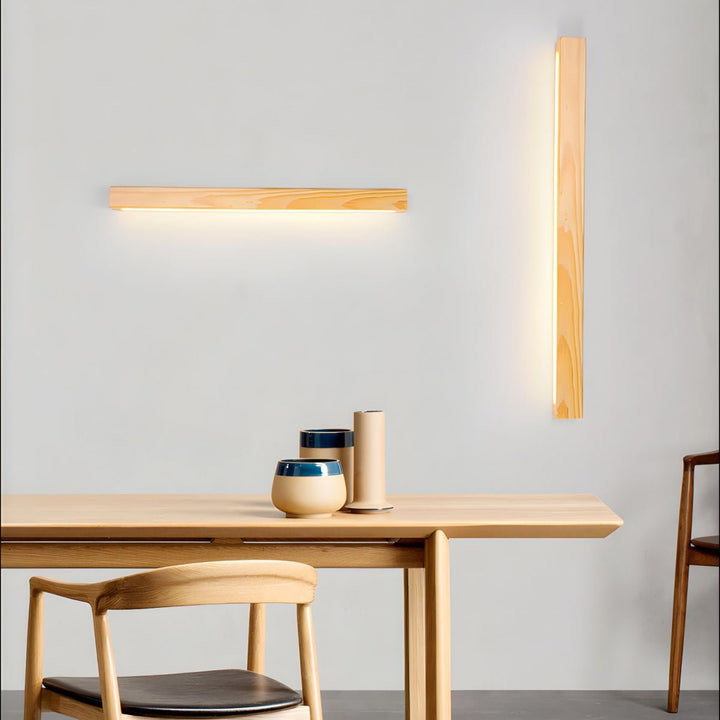 Arlo Linear Wood Wall Light - Vakkerlight