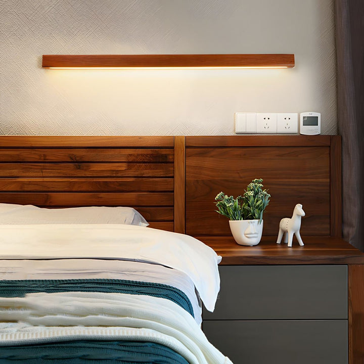 Arlo Linear Wood Wall Light - Vakkerlight