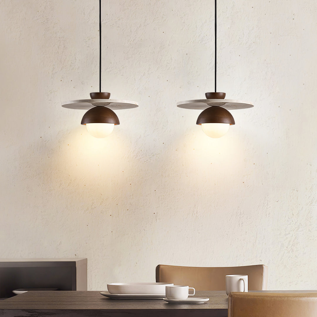 Arlo Travertine Pendant Light - Vakkerlight