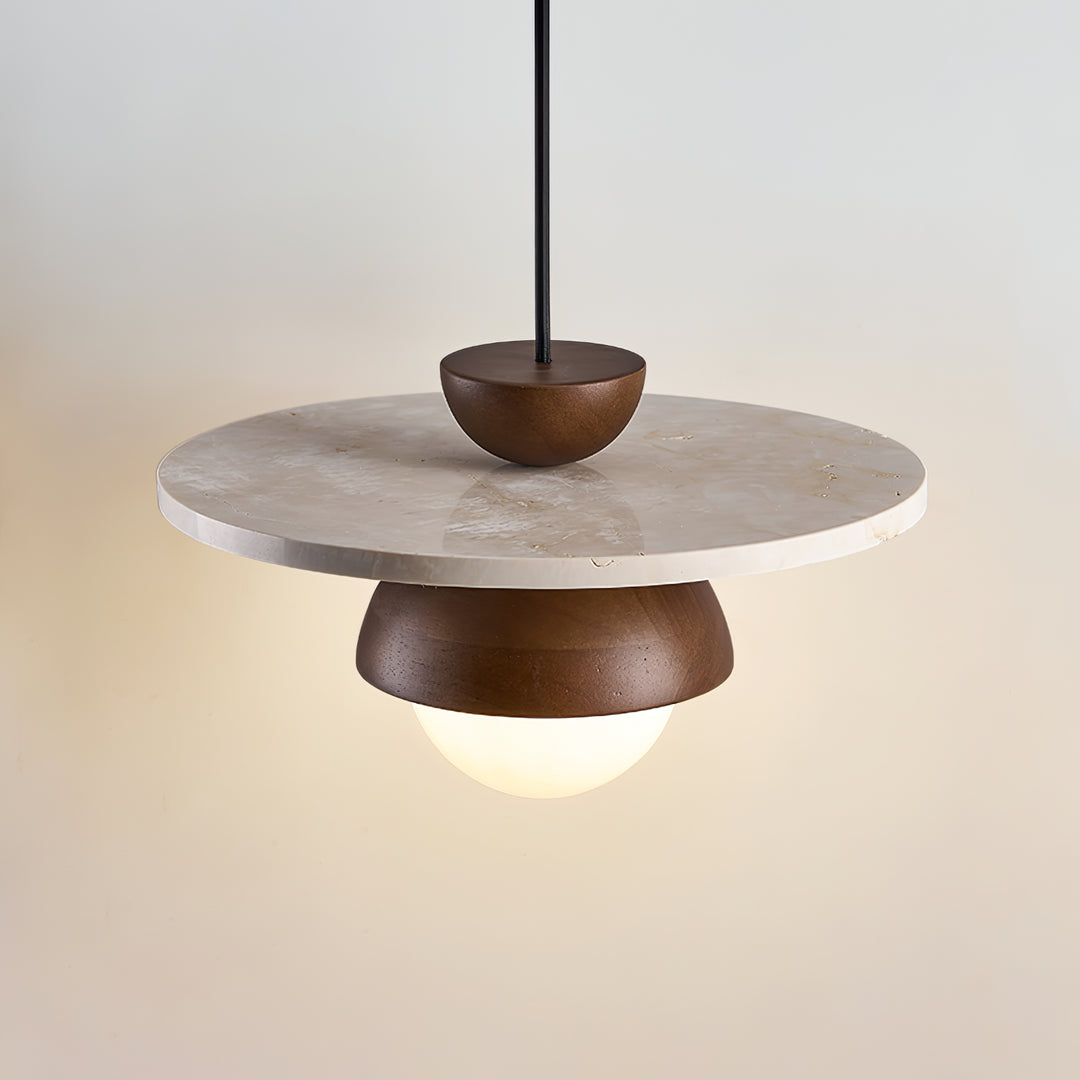 Arlo Travertine Pendant Light - Vakkerlight