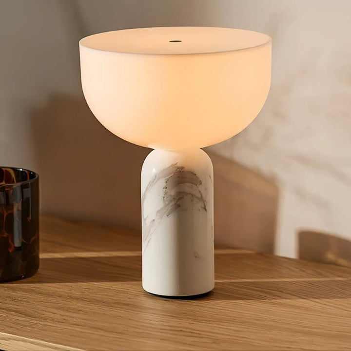 Arno Sphere Marble Table Lamp - Vakkerlight