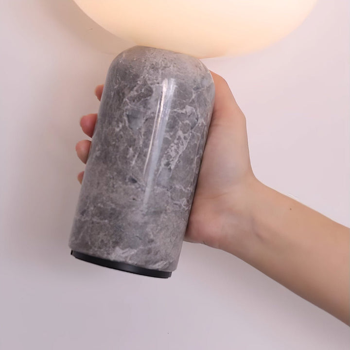 Arno Sphere Marble Table Lamp - Vakkerlight