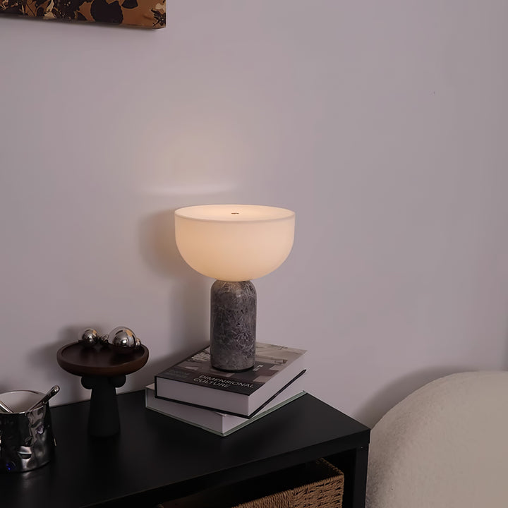 Arno Sphere Marble Table Lamp - Vakkerlight