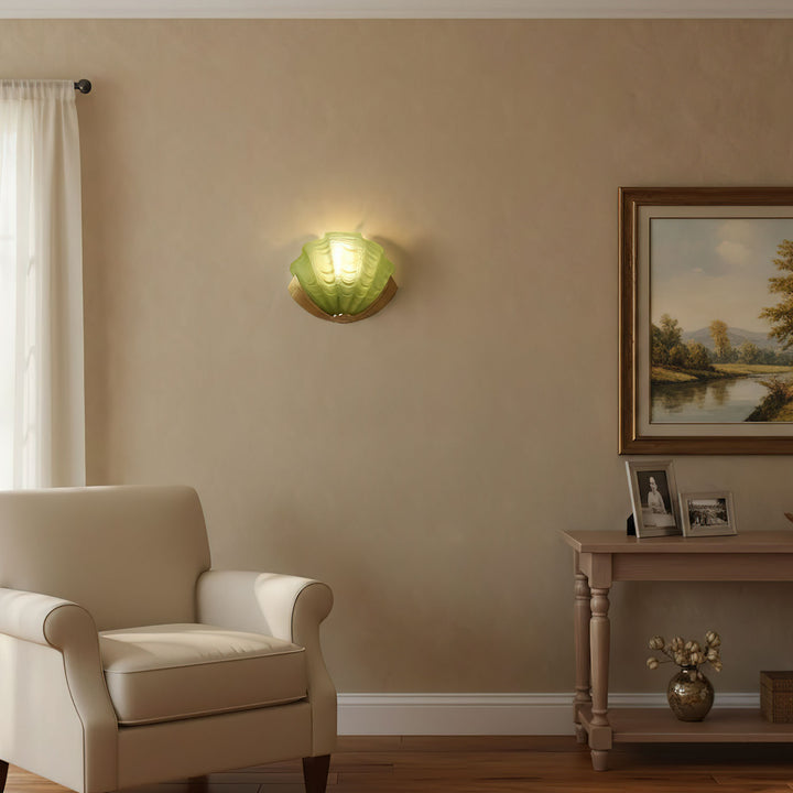 Art Deco Scallop Wall Light - Vakkerlight