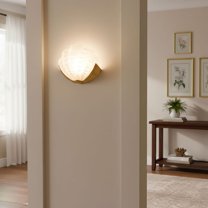 Art Deco Scallop Wall Light - Vakkerlight