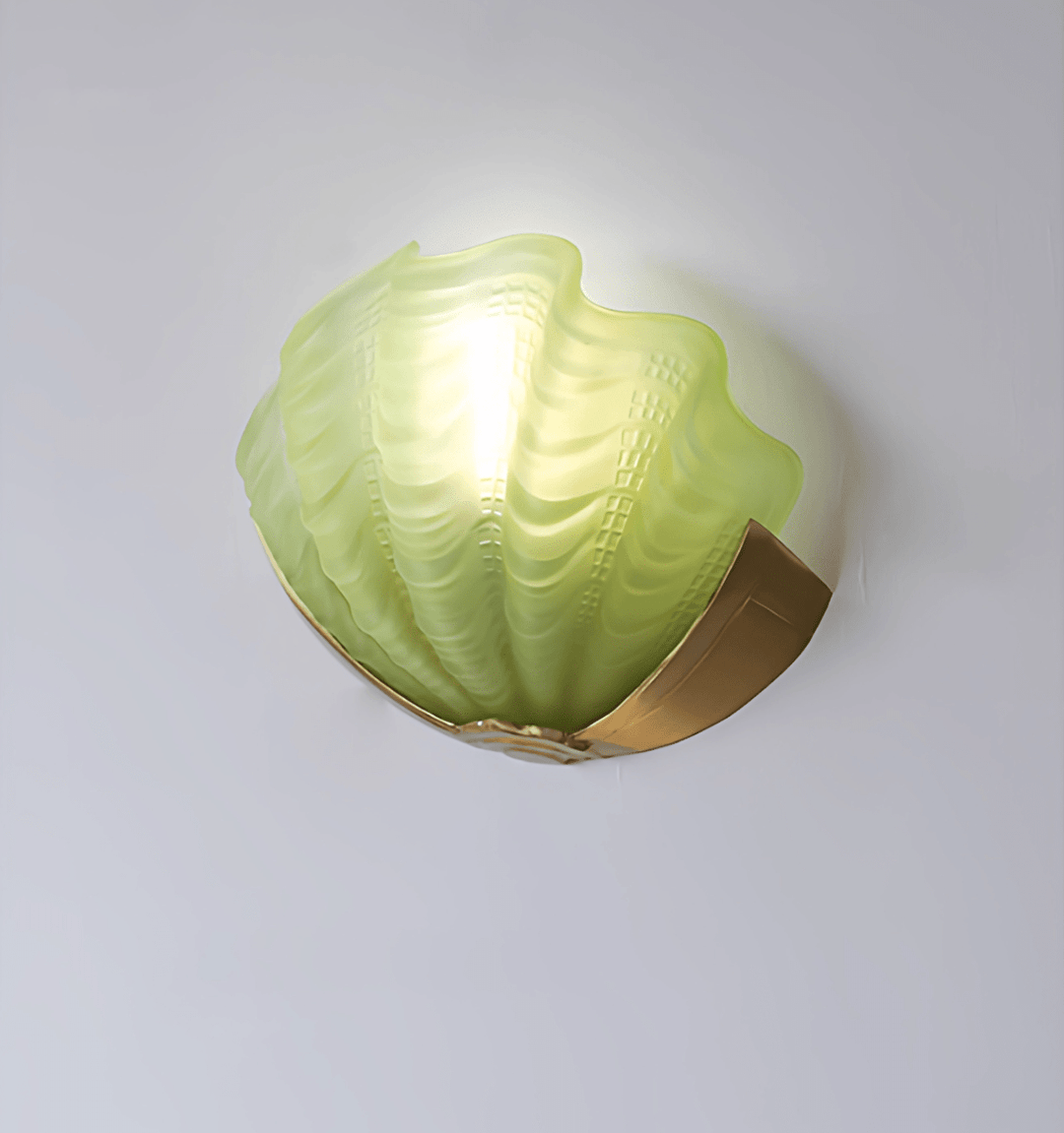 Art Deco Scallop Wall Light - Vakkerlight