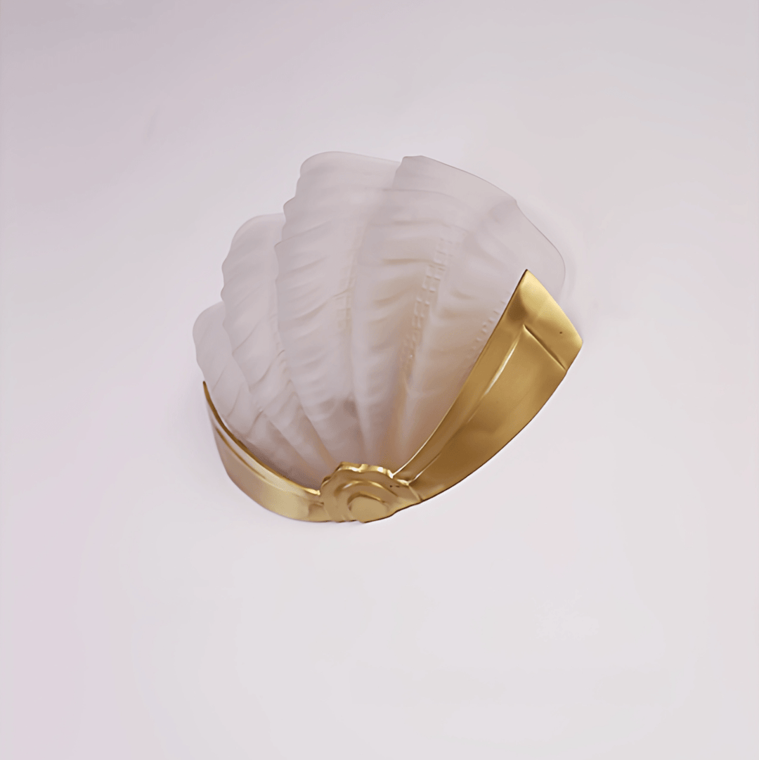Art Deco Scallop Wall Light - Vakkerlight