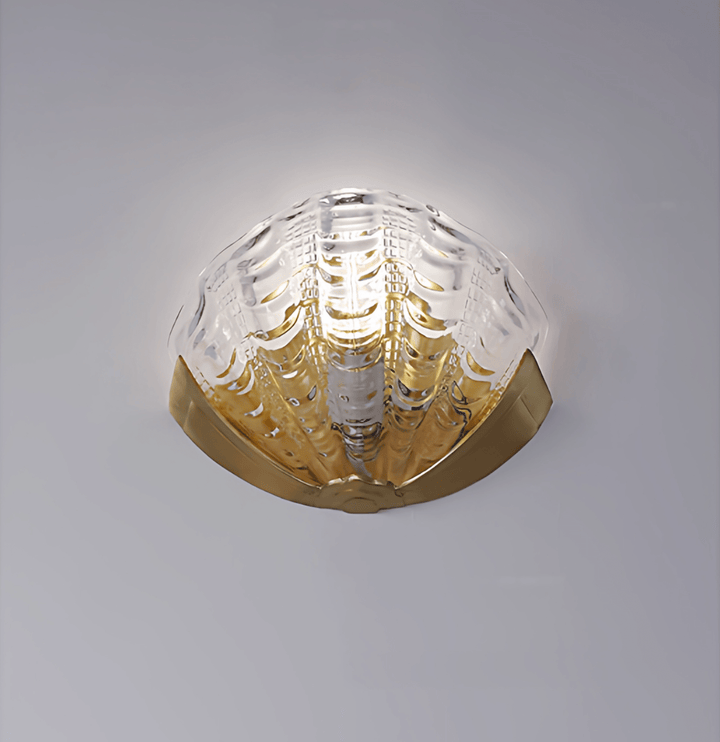 Art Deco Scallop Wall Light - Vakkerlight