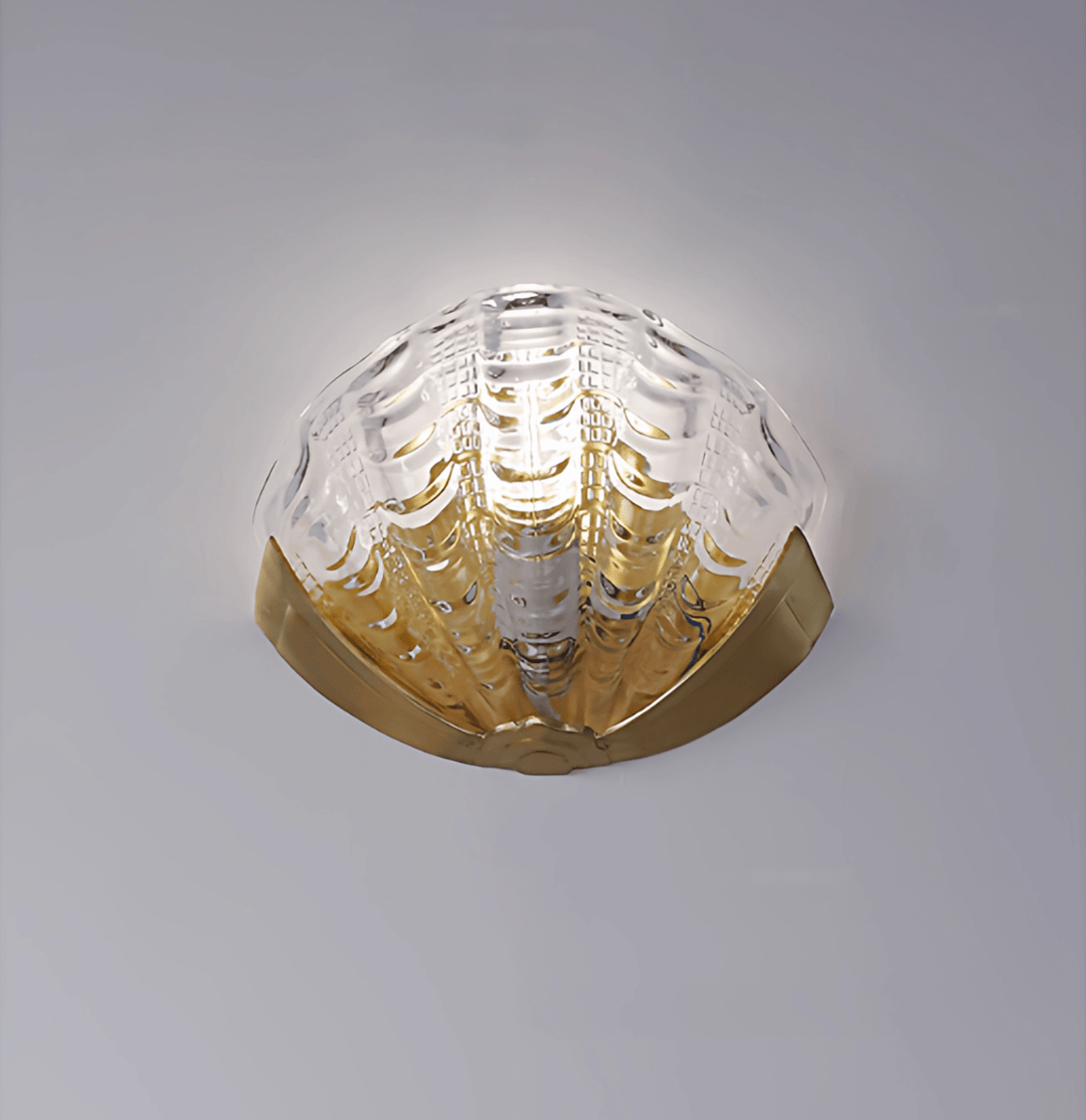 Art Deco Scallop Wall Light - Vakkerlight