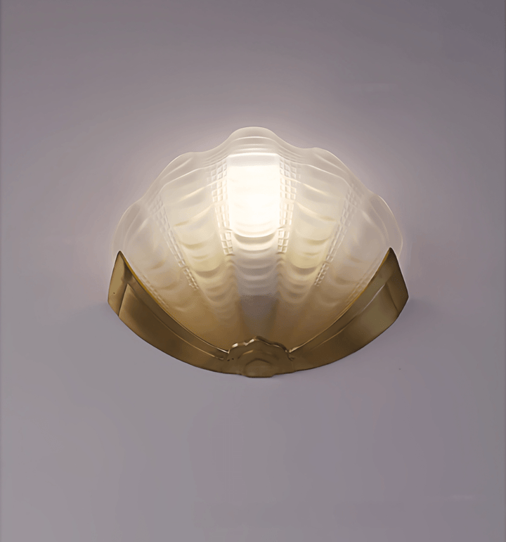 Art Deco Scallop Wall Light - Vakkerlight