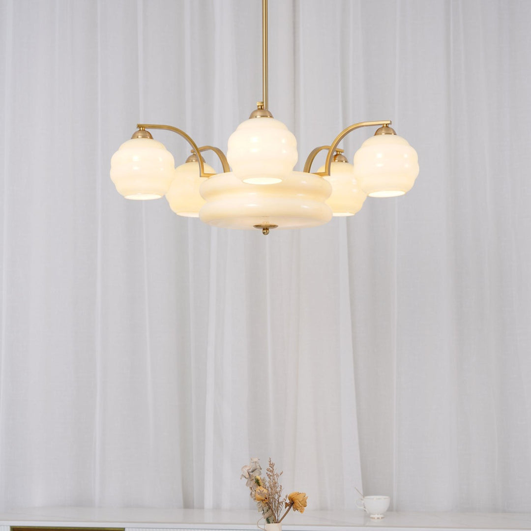 Art Deco Vintage Chandelier - Vakkerlight