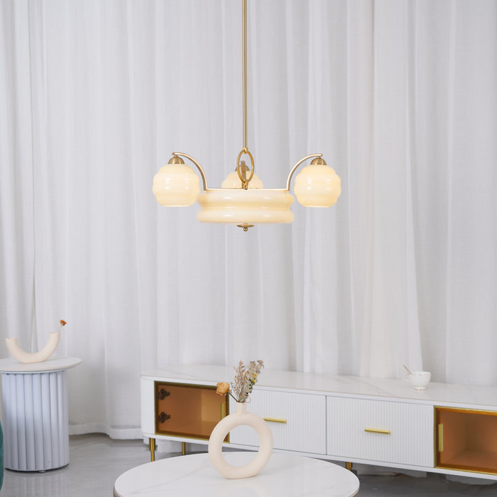 Art Deco Vintage Chandelier - Vakkerlight