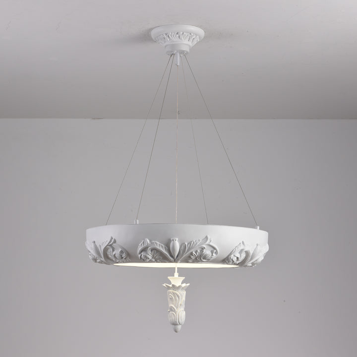 Artistic Carved Chandelier