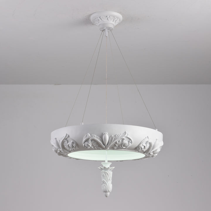 Artistic Carved Chandelier