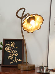 Artistic Lotus Leaf Table Lamp