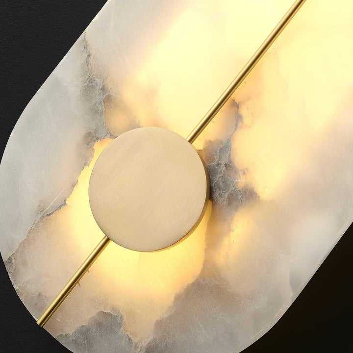 Artistic Alabaster Wall Lamp - Vakkerlight