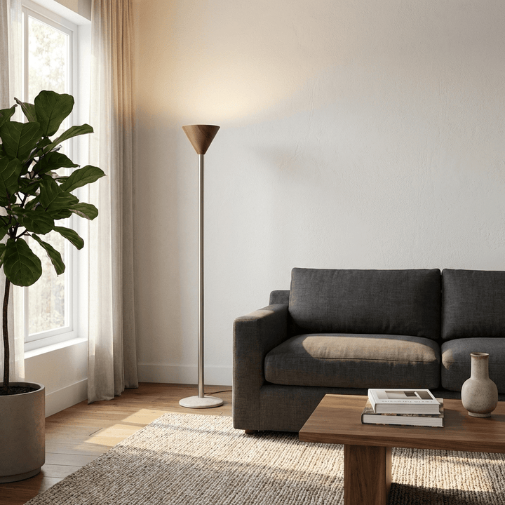 Arven Cone Floor Lamp - Vakkerlight