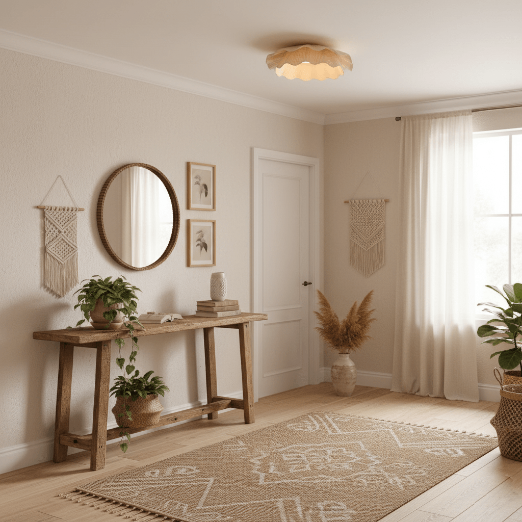 Arwen Fabric Wave Ceiling Lamp - Vakkerlight