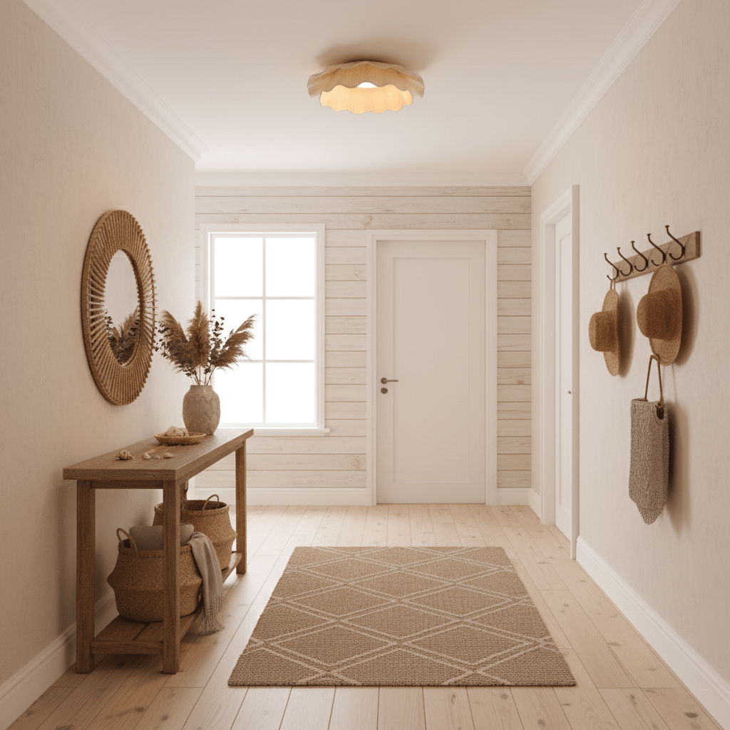 Arwen Fabric Wave Ceiling Lamp - Vakkerlight