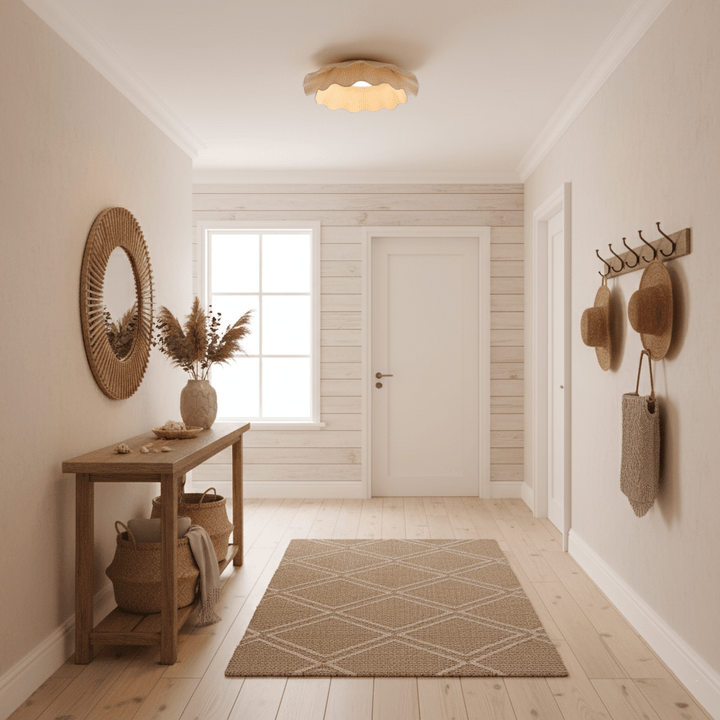 Arwen Fabric Wave Ceiling Lamp - Vakkerlight