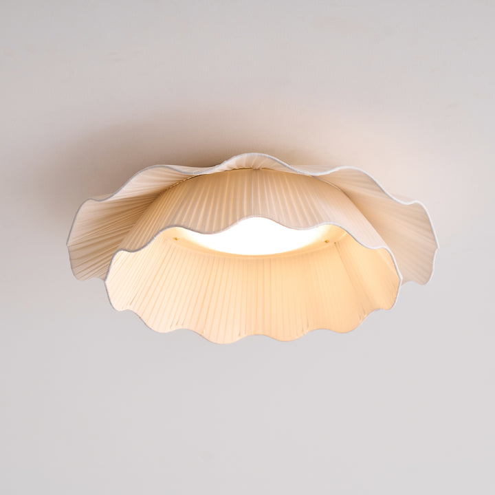 Arwen Fabric Wave Ceiling Lamp - Vakkerlight