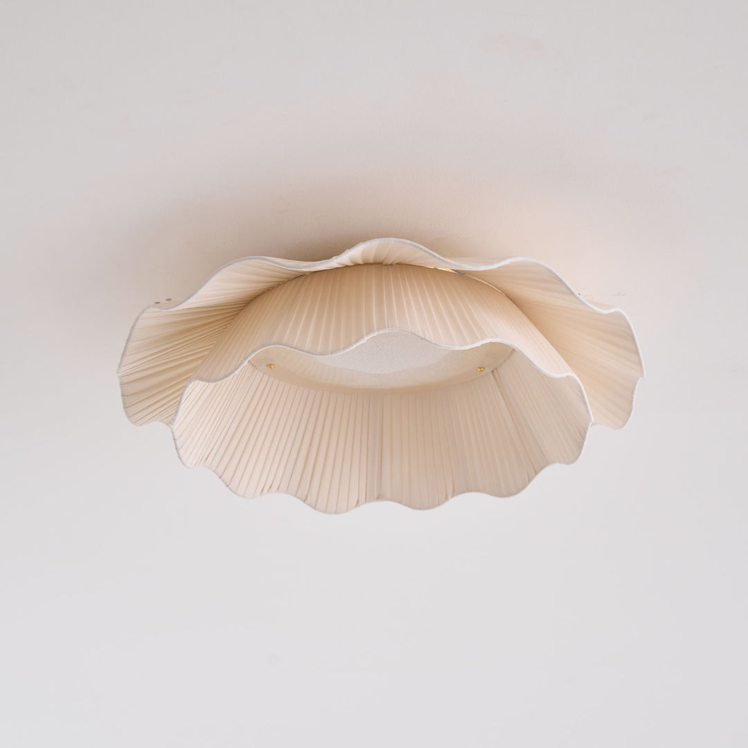 Arwen Fabric Wave Ceiling Lamp - Vakkerlight