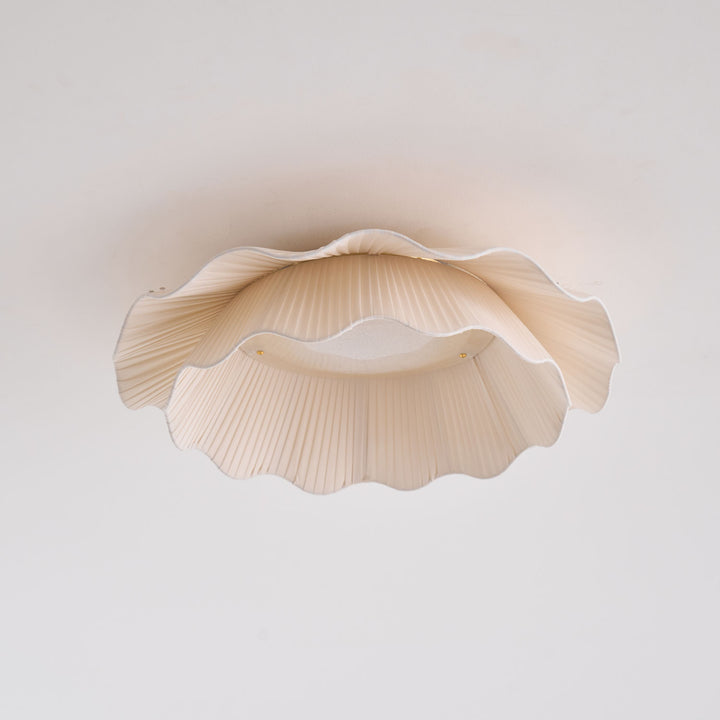 Arwen Fabric Wave Ceiling Lamp - Vakkerlight