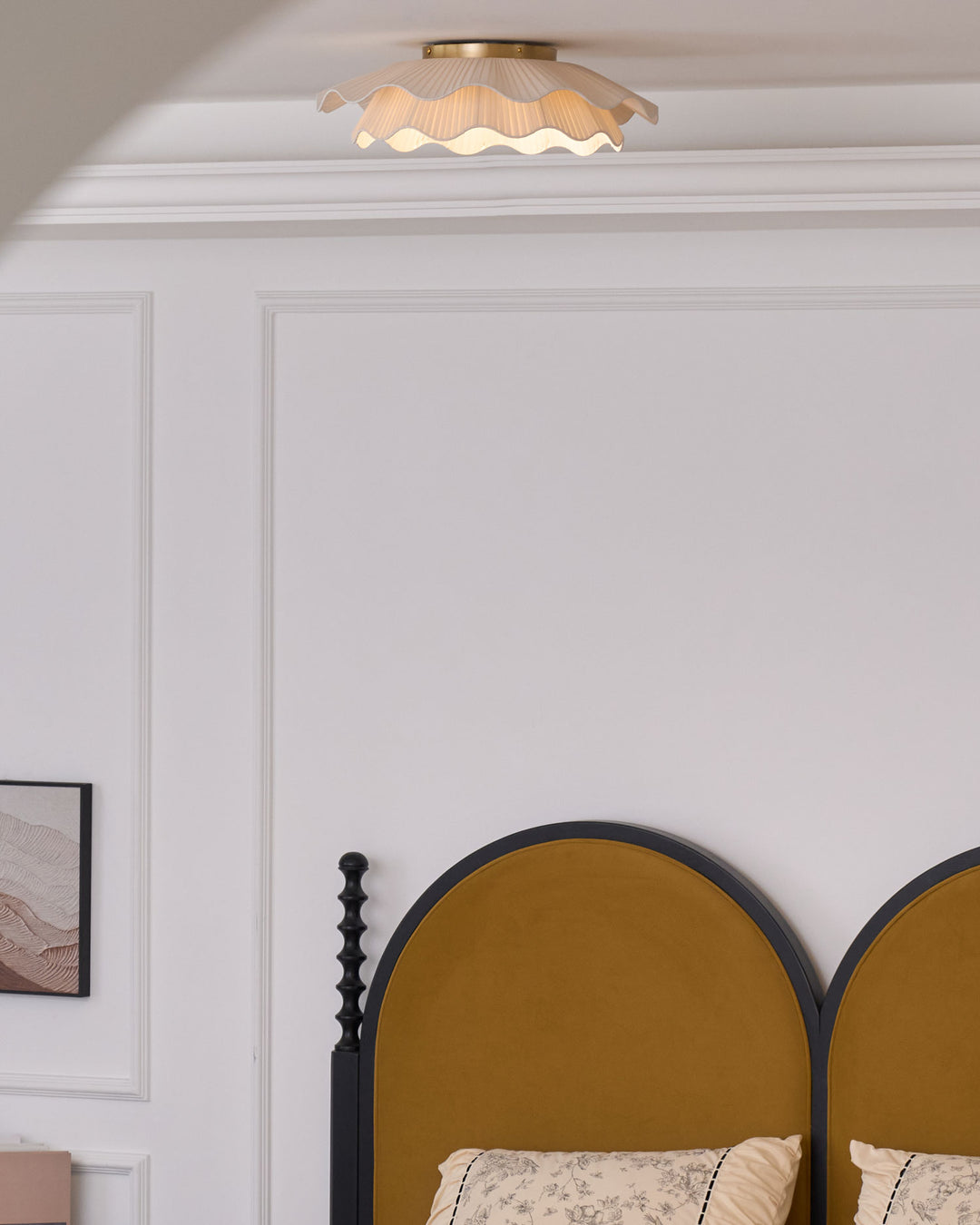 Arwen Fabric Wave Ceiling Lamp - Vakkerlight