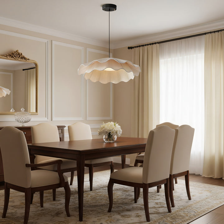 Arwen Fabric Wave Pendant Lamp - Vakkerlight