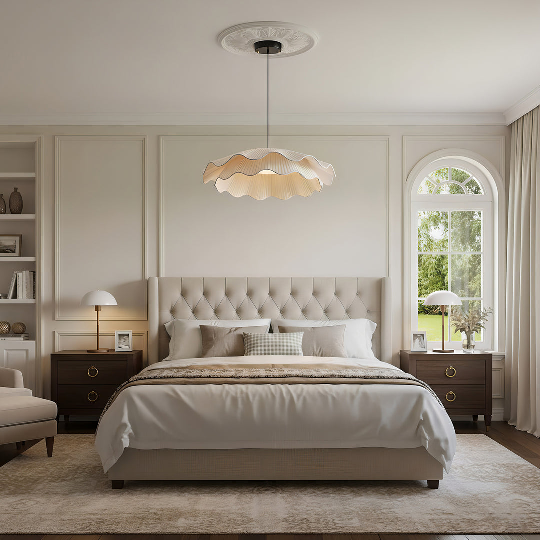 Arwen Fabric Wave Pendant Lamp - Vakkerlight