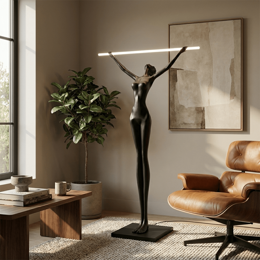 Ascend Light Sculpture Floor Lamp - Vakkerlight