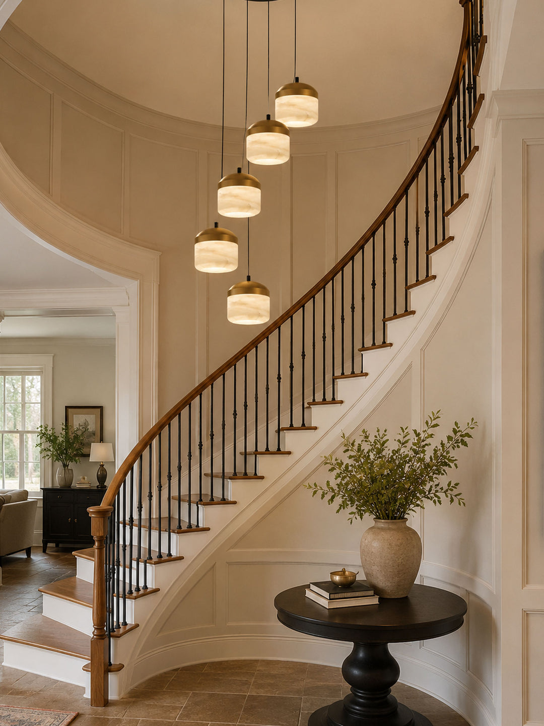 Asta Alabaster Pendant Light - Vakkerlight