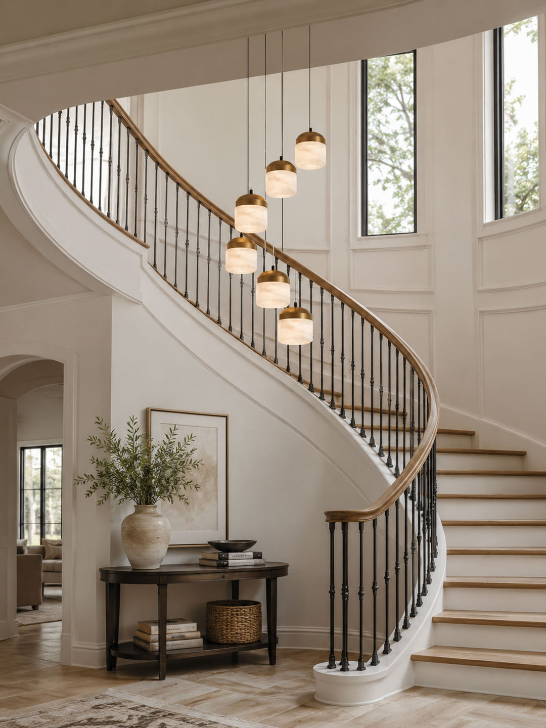 Asta Alabaster Pendant Light - Vakkerlight