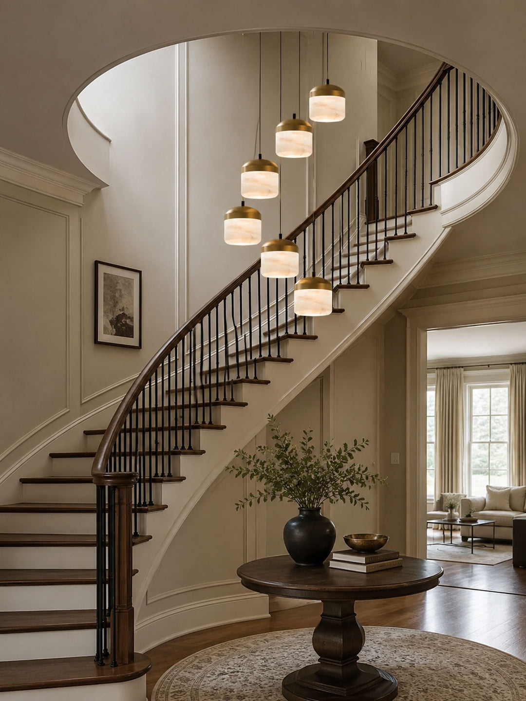 Asta Alabaster Pendant Light - Vakkerlight