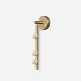 Asteria Alabaster Multi-Globe Wall Sconce