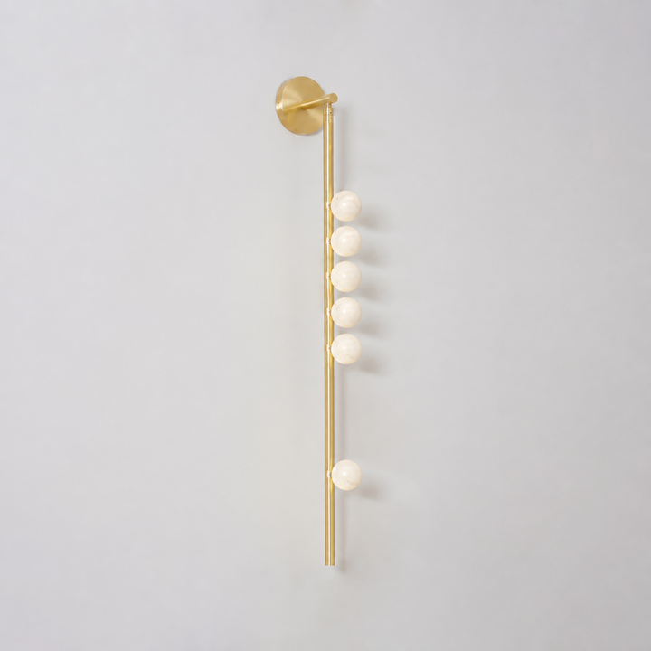 Asteria Alabaster Multi-Globe Wall Sconce