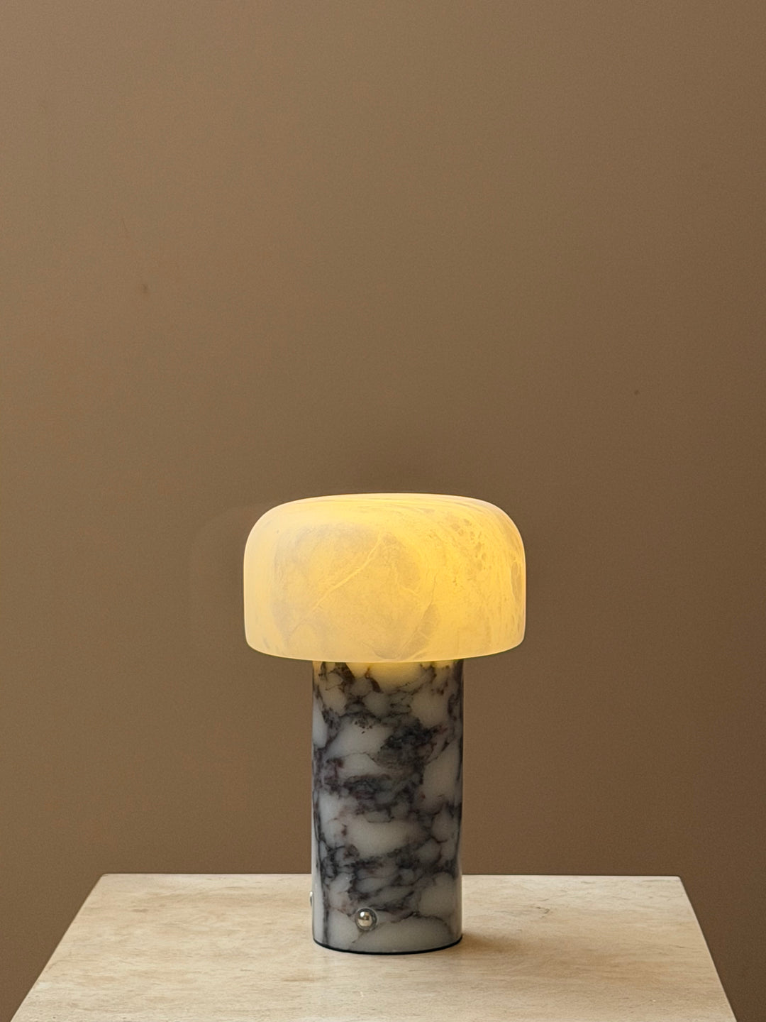 Asteria Natural Stone Rechargeable Table Lamp
