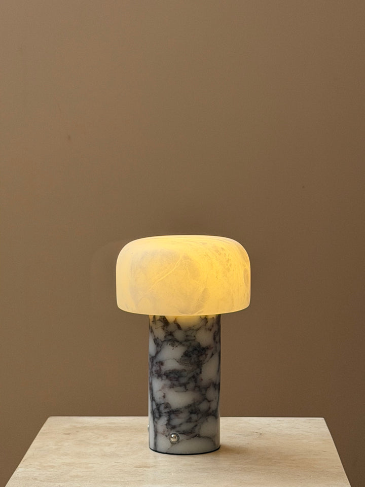 Asteria Natural Stone Rechargeable Table Lamp