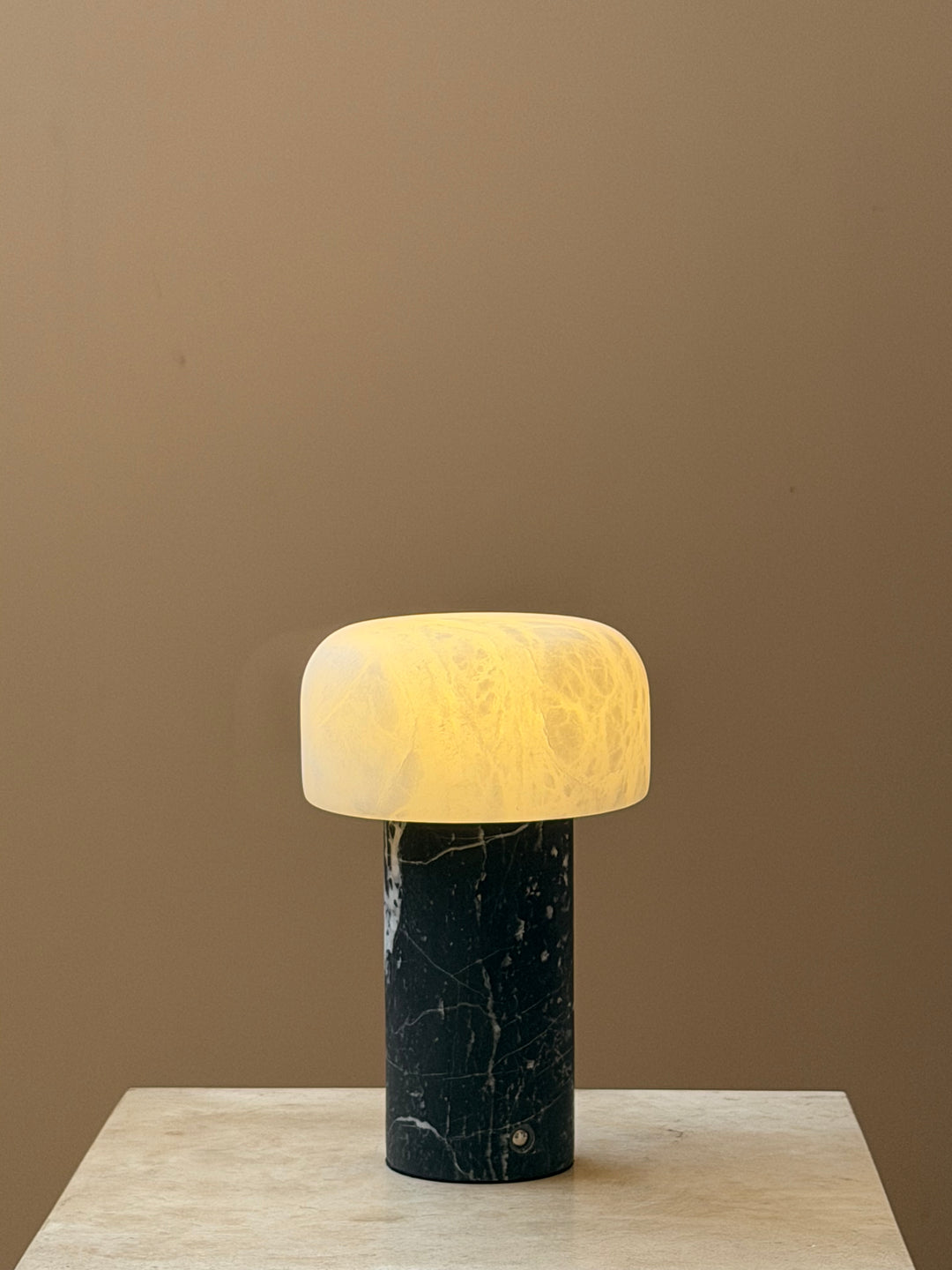 Asteria Natural Stone Rechargeable Table Lamp
